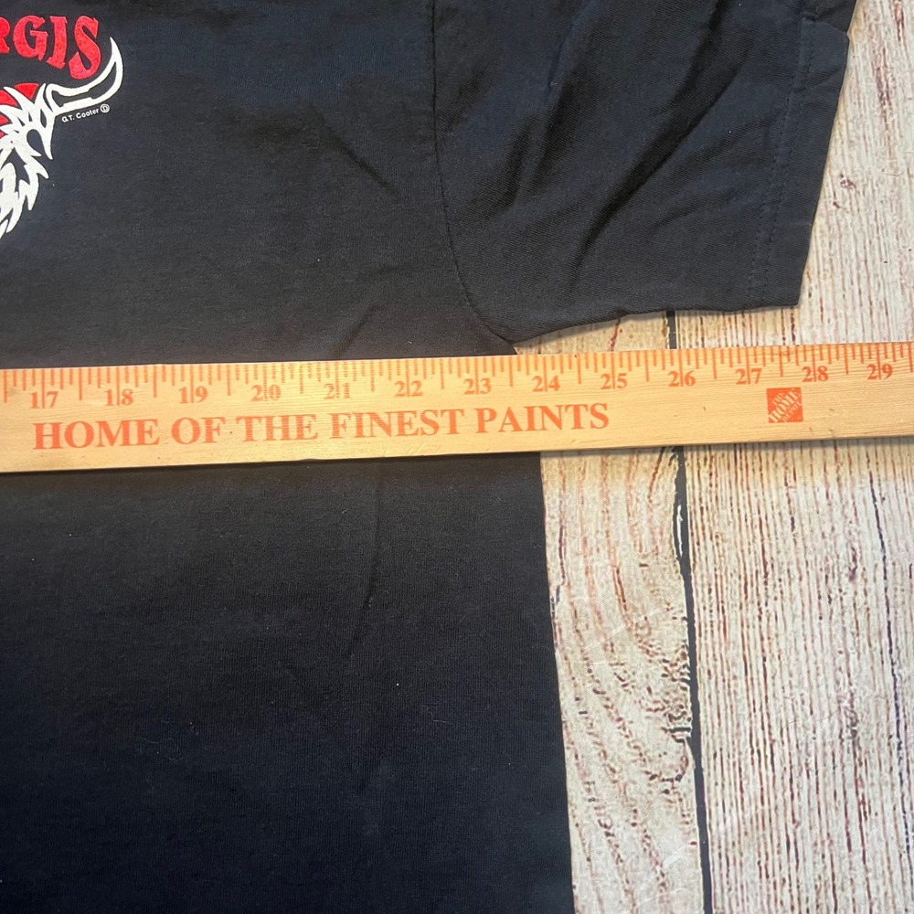 VTG 2002 Sturgis South Dakota Eagle USA Flag T-Shirt Adult XL Black - Picture 6 of 7